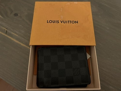 Louis Vuitton Damier Graphite Portefeuille Multiple Bifold Wallet