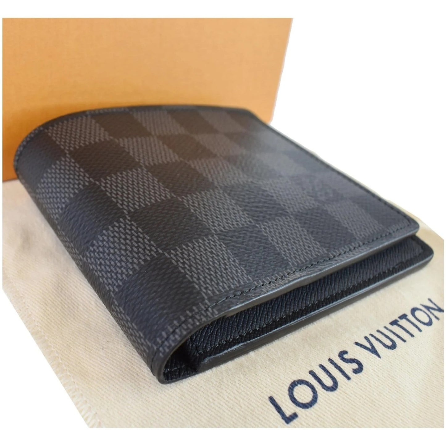 Louis Vuitton Damier Graphite Portefeuille Multiple Bifold Wallet