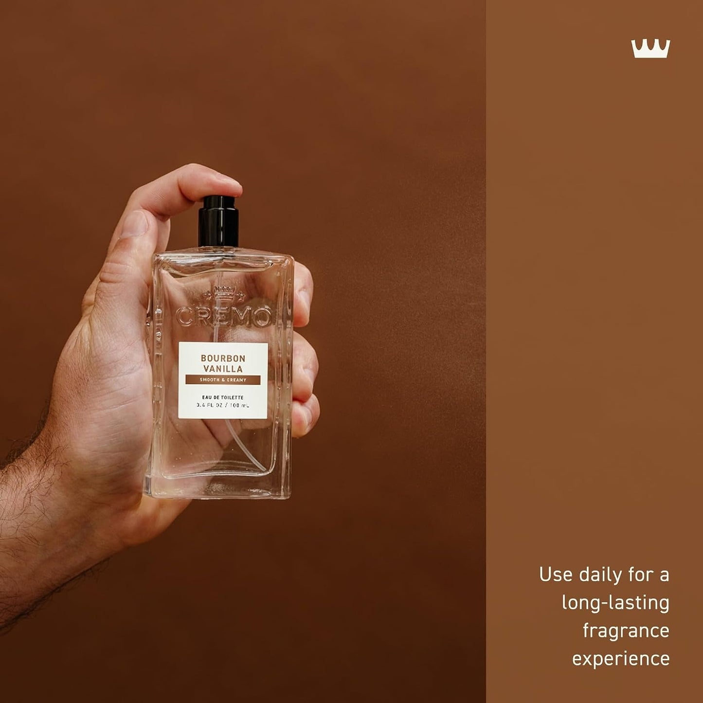 CREMO Bourbon Vanilla EDT 100ml for Men